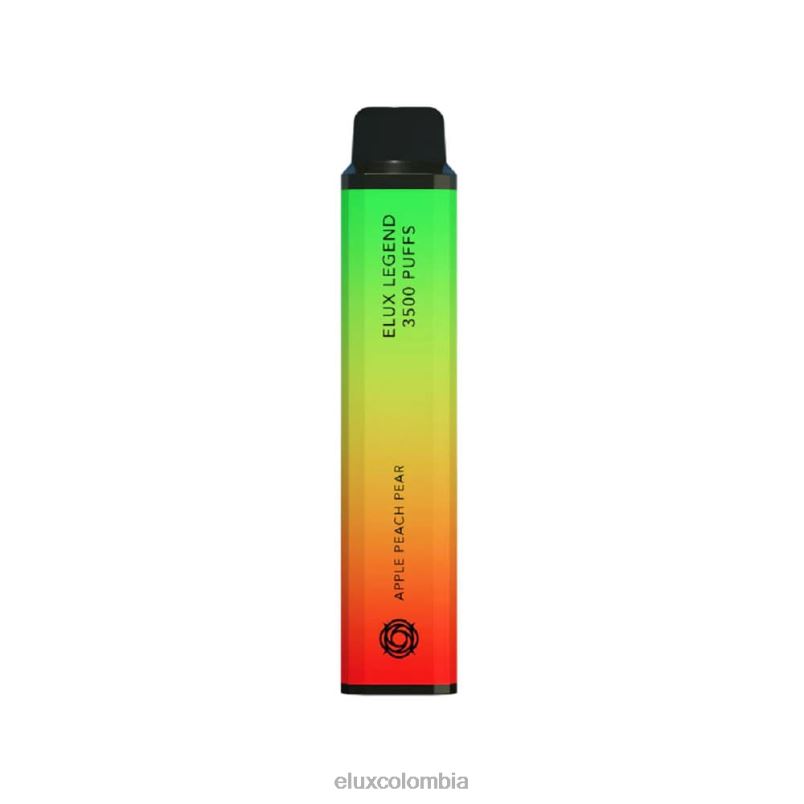 Elux Bogotá - Elux Legend Vape disponible de 3500 inhalaciones manzana durazno pera XFP0675
