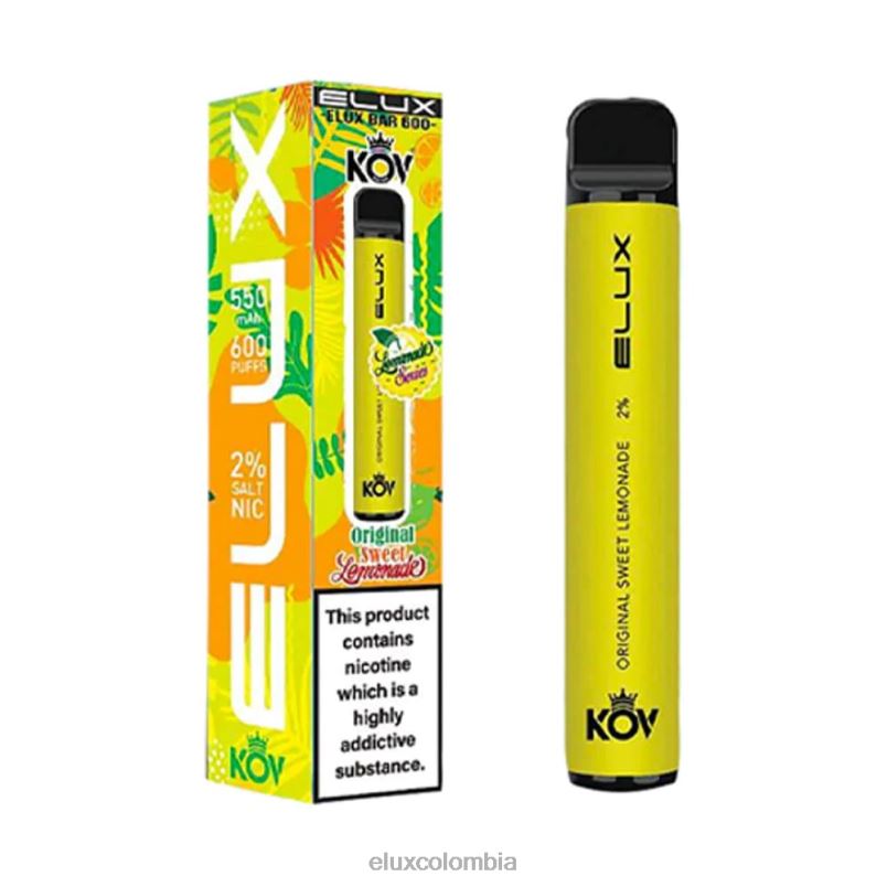 Elux Vape Price - Elux Bar Lemonade Series vaporizador desechable original limonada dulce XFP068