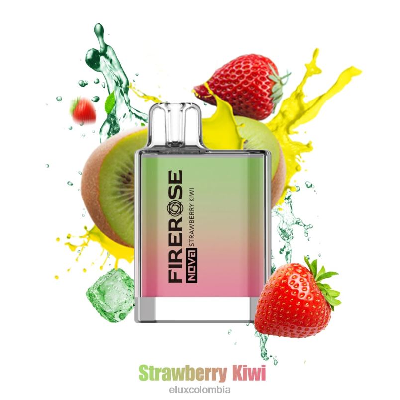 Elux Bogotá - Elux Firerose Nova Vape disponible de 600 inhalaciones kiwi fresa XFP0625
