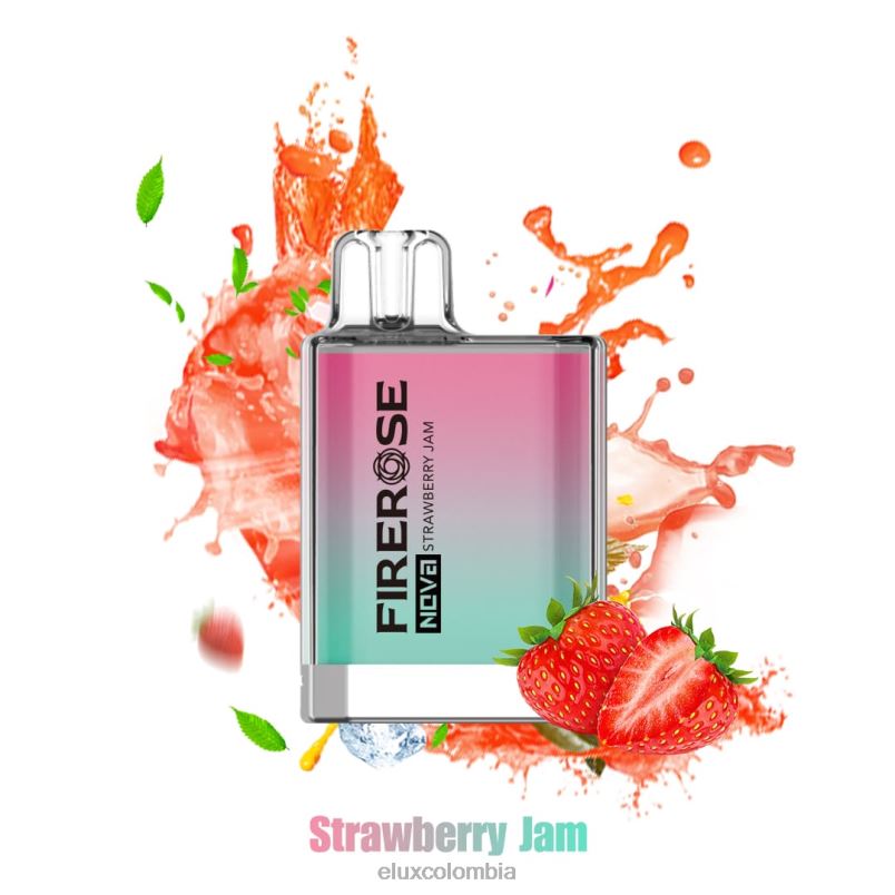 Elux Vape Juice Amazon - Elux Firerose Nova Vape disponible de 600 inhalaciones Mermelada de fresa XFP06113