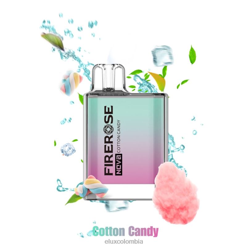 Elux Vape Juice Amazon - Elux Firerose Nova Vape disponible de 600 inhalaciones algodón de azúcar XFP0623