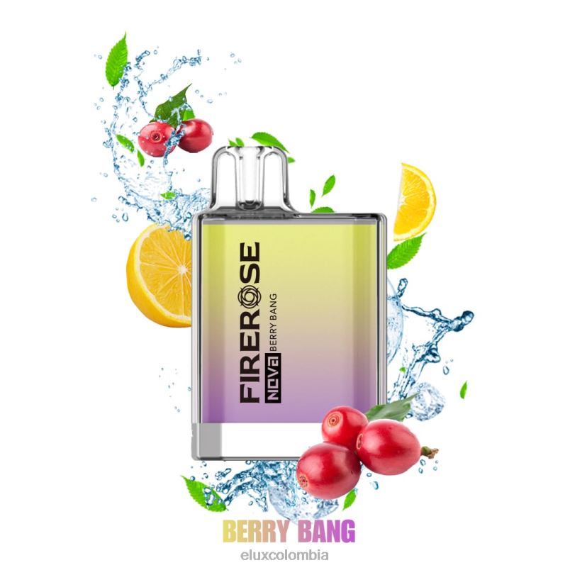 Elux Vape Price - Elux Firerose Nova Vape disponible de 600 inhalaciones explosión de bayas XFP0618